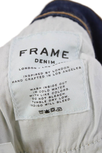 Frame Denim Womens Skinny Blue Jeans Size 26