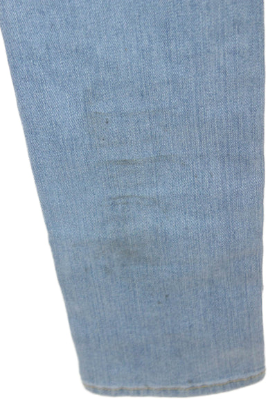Frame Denim Women Skinny Jeans Blue Low Rise Button Fly 28 Inseam Size 26