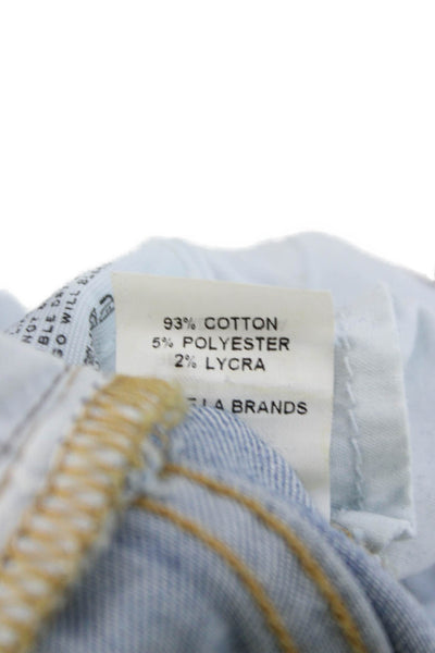 Frame Denim Women Skinny Jeans Blue Low Rise Button Fly 28 Inseam Size 26