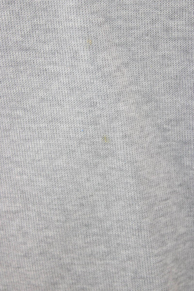 Boss Hugo Boss Mens Cotton Gray Pullover Sweater Mock Neck Long Sleeve Size M