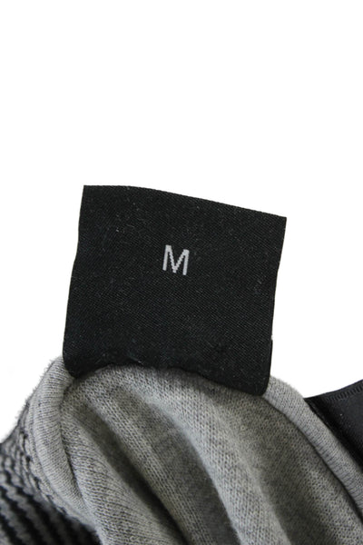 Boss Hugo Boss Mens Cotton Gray Pullover Sweater Mock Neck Long Sleeve Size M