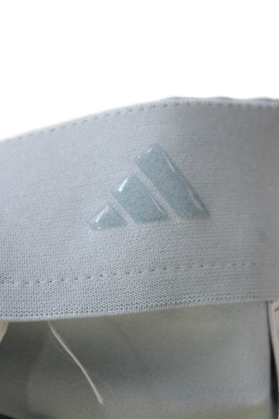 Adidas Mens Athletic Blue Polyester Blend Shorts Size 34