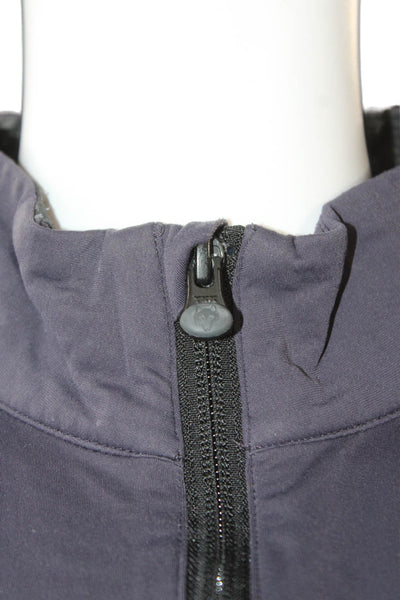 Greyson Mens Sweatshirt Pullover Zip Up Casual Blue Size L