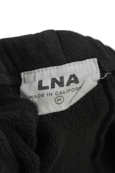 LNA Womens Gray Cotton Sweatpants Pull On Size M