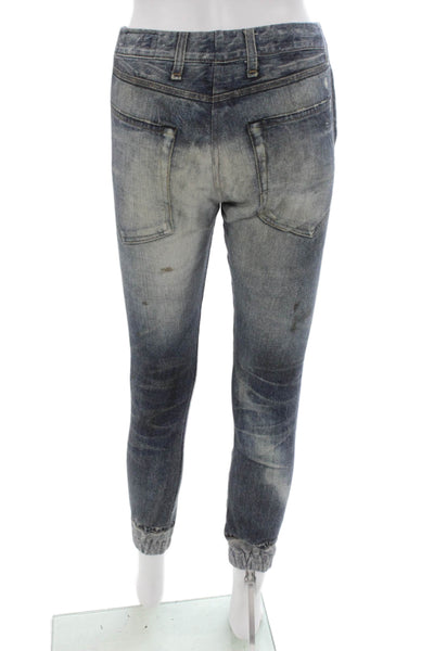 Rag & Bone Jean Womens Ankle Jeans Blue Cotton Button Size 2XS