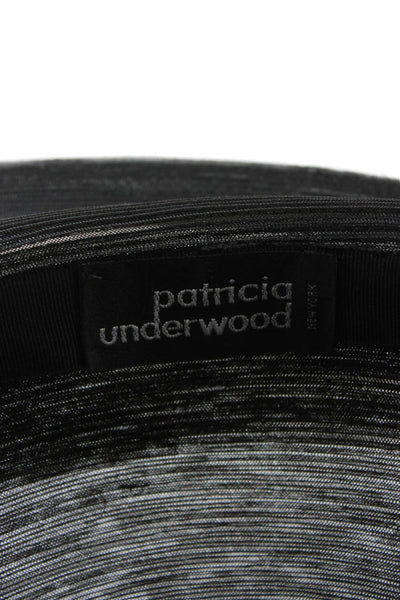 Patricia Underwood Womens Wide Brim Sun Hat Black Size One Size