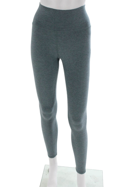 Vuori Womens Ankle Leggings Green 87% Recycled Polyester Size XS