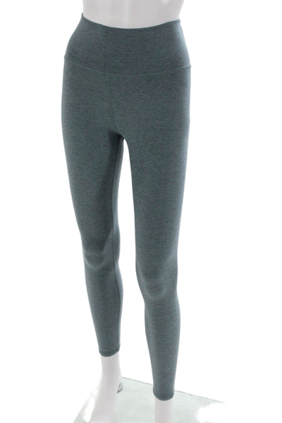 Vuori Womens Ankle Leggings Green 87% Recycled Polyester Size XS