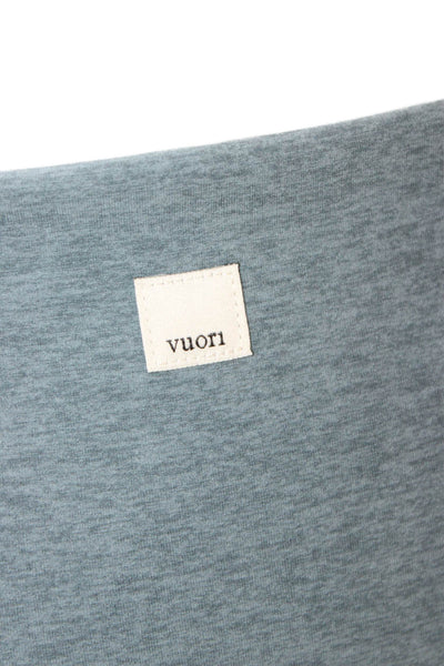 Vuori Womens Ankle Leggings Green 87% Recycled Polyester Size XS