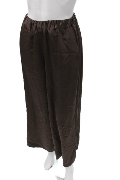 Toccin Womens Dress Pants Brown Pull On Size 2