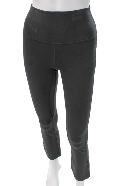 Lululemon Womens Ankle Leggings Black Polyester Size 4