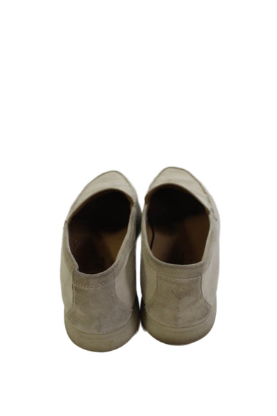 Loro Piana Womens Slide On Casual Loafers Nude Beige Size 41 11