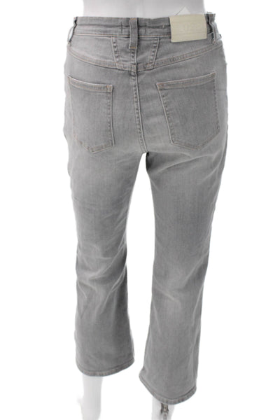 Closed Womens Cropped Gray Cotton Jeans Size 26
