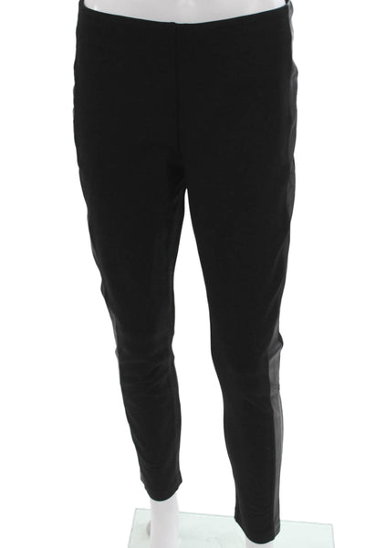 J Crew Women Dress Pants Black Viscose Zip Closure Size 8