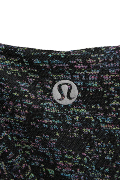 Lululemon Women Pullover Tee Multicolor Spotted Long Sleeve Size 6