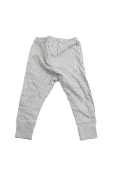Bonpoint Girls Spotted Print Leggings Gray Size 12 Months