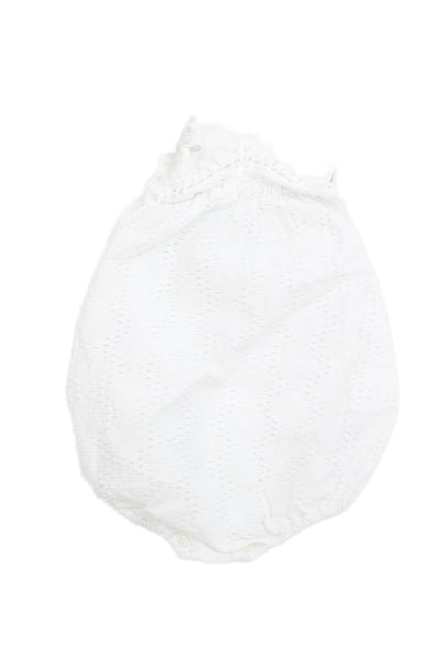 Dolce & Gabbana Girls Sleeveless Lace Detail Sleeveless One Piece White Size 9-1