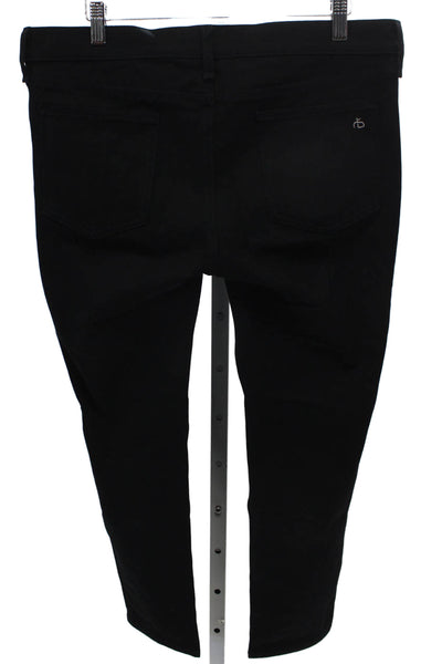 Rag & Bone Women Skinny Jeans Black Low Rise 27 Inseam Size 32