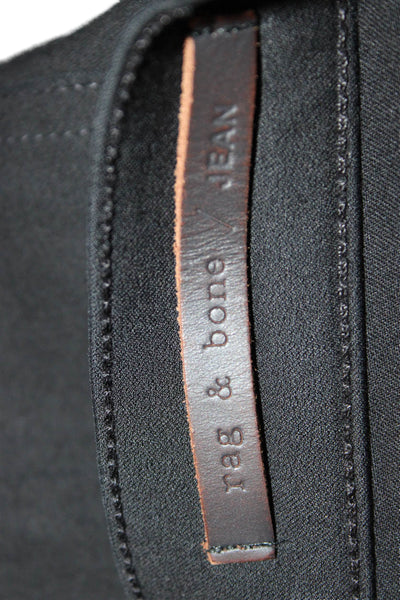 Rag & Bone Women Skinny Jeans Black Low Rise 27 Inseam Size 32