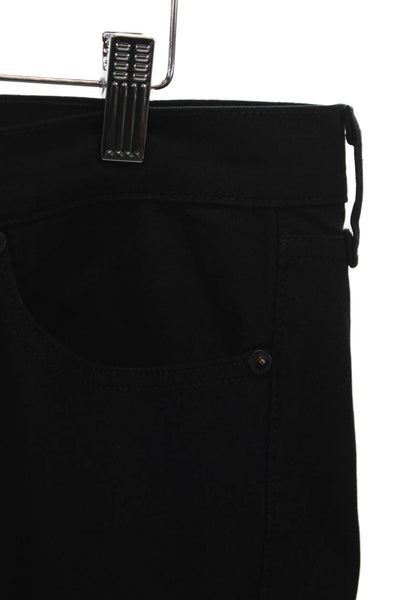 Rag & Bone Womens Skinny Jeans Black Low Rise Cotton Blend Size 32