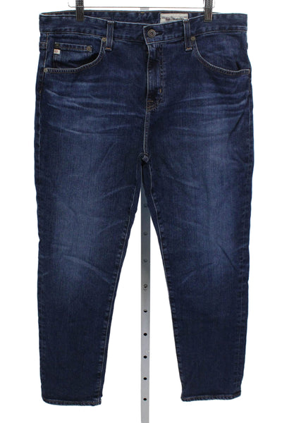 AG-ED Denim Mens Blue Tapered Jeans Mid Rise Cotton Inseam 28 Size 30