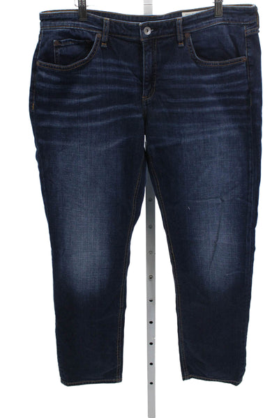 Rag & Bone Womens Straight Blue Cotton Jeans Size 31