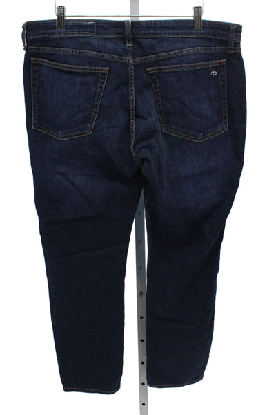 Rag & Bone Womens Straight Blue Cotton Jeans Size 31