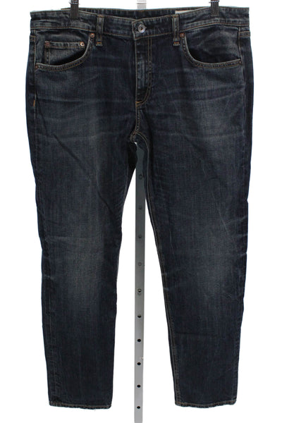 Rag & Bone Mens Straight Jeans Blue Cotton Size 30