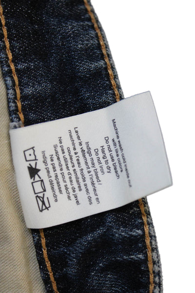 Rag & Bone Mens Straight Jeans Blue Cotton Size 30