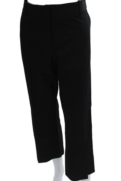 Frame Womens Cropped Black Cotton Jeans Button Fly Size 12