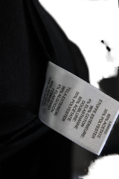 Frame Womens Cropped Black Cotton Jeans Button Fly Size 12