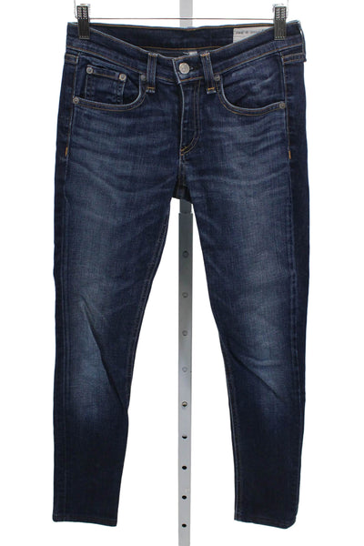 Rag & Bone Jean Women Skinny Blue Jeans Size 24