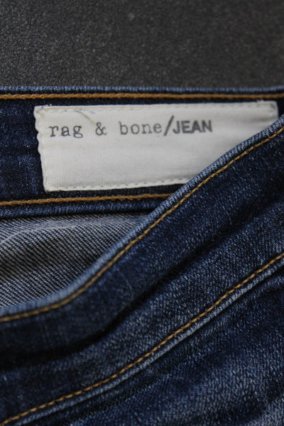 Rag & Bone Jean Women Skinny Blue Jeans Size 24