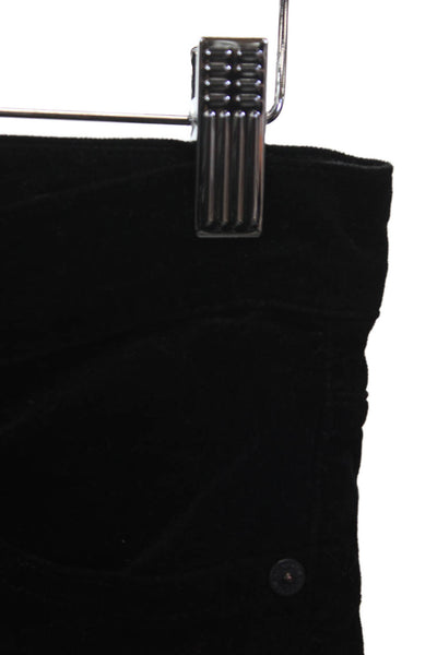C of H Los Angeles Women Black Ankle Pants Supima Cotton Inseam 24 Size 25