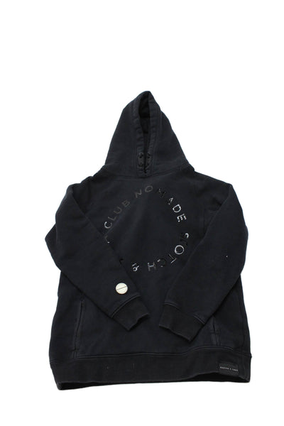 Scotch & Soda Boys Boys Long Sleeve Hooded Sweatshirt Black Size 10