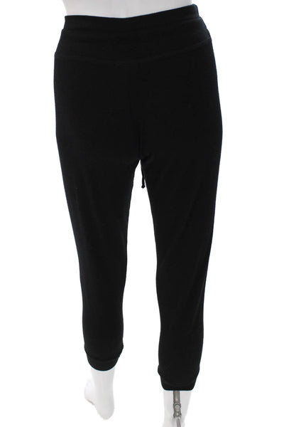 Beyond Yoga Womens Capri Pants Black Polyester Drawstring Size S