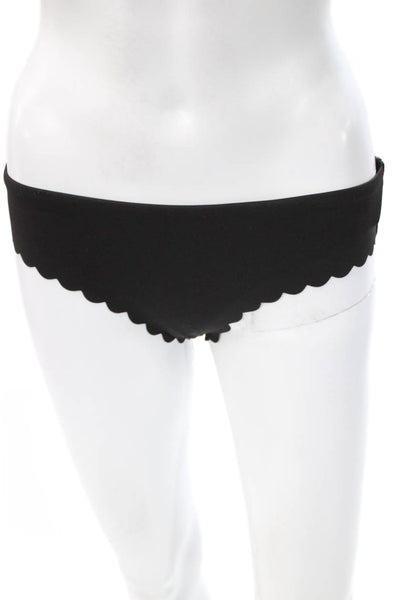 J Crew Womens Bikini Bottoms Black Polyamide Size S