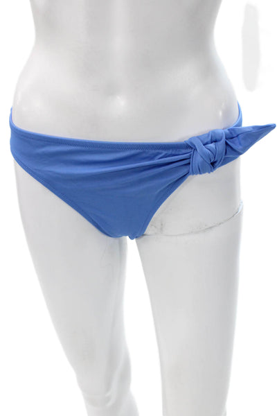 J Crew Women Bikini Bottoms Nylon Blue Size XS