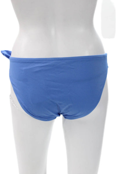 J Crew Women Bikini Bottoms Nylon Blue Size XS