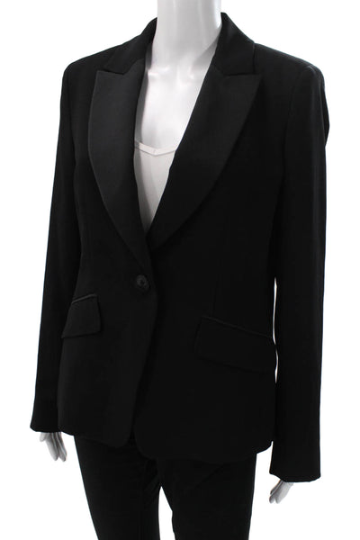 Marella Women Tuxedo Blazer Black Long Sleeve Size 10