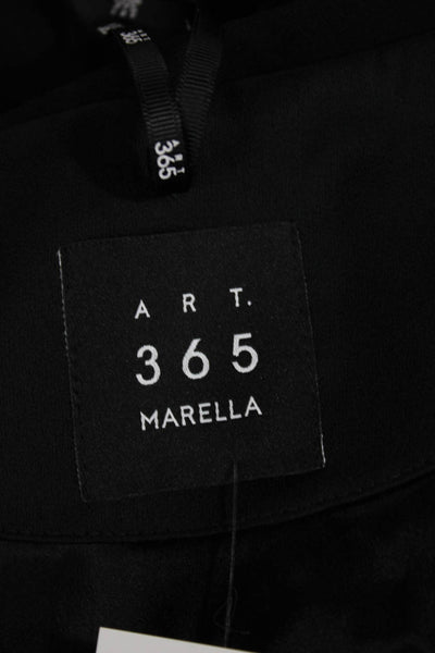 Marella Women Tuxedo Blazer Black Long Sleeve Size 10