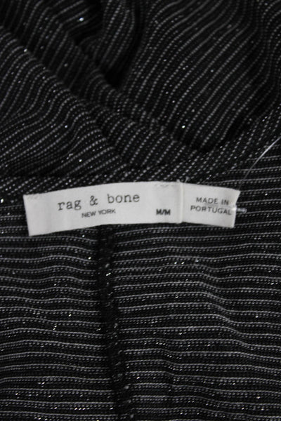 Rag & Bone Womens Striped Viscose Tank Dress Gray Mini Size M