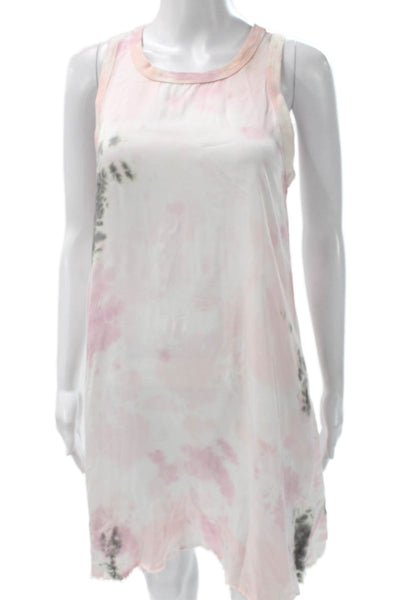 Nation LTD Womens Multicolor Tie Dye Viscose Tank Dress Sleeveless Size S