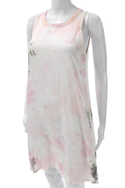Nation LTD Womens Multicolor Tie Dye Viscose Tank Dress Sleeveless Size S