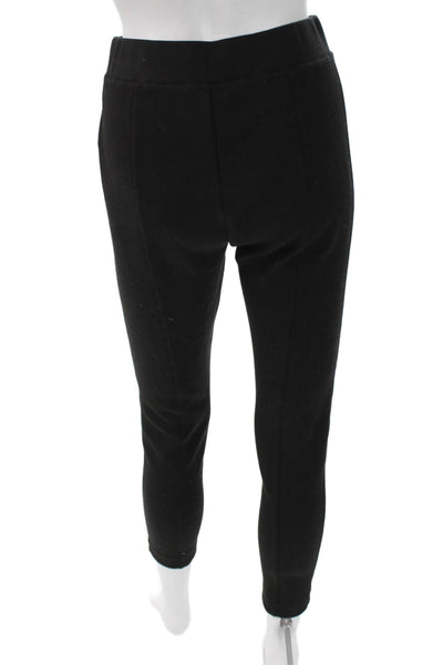B New York Womens Ankle Leggings Black Viscose Size XS