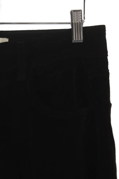 DL1961 Womens Wide-Leg Pants Black Button Closure Size 28