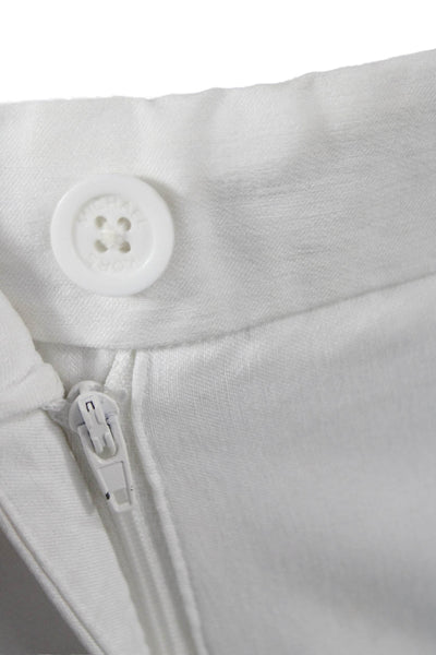 Michael Michael Kors Women Ankle Pants White Viscose Size 6