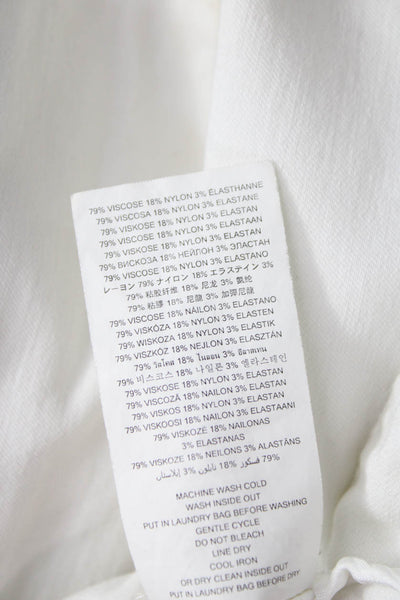 Michael Michael Kors Women Ankle Pants White Viscose Size 6