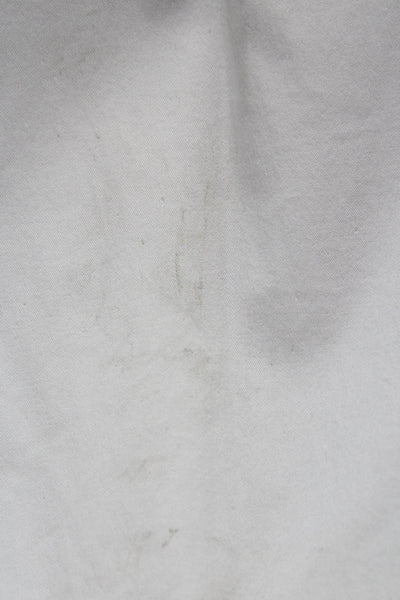 Weekend Max Mara Women Chino Pants Beige Cotton Zip Size 6