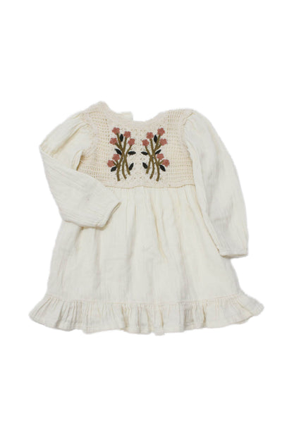 Hanna Andersson Zara Childrens Girls Sweater Jacket Dress Size 3-6 Mo Lot 3